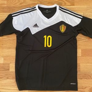 Eden Hazard N10 - Belgium soccer jersey Adidas: size Large | climaco